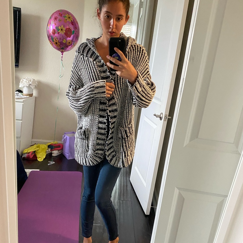 Throw on sweater